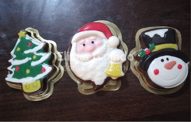 Chocolates navideños
